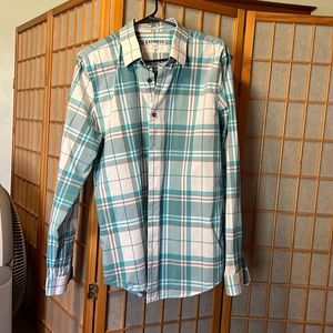 Express mens long sleeve shirt large